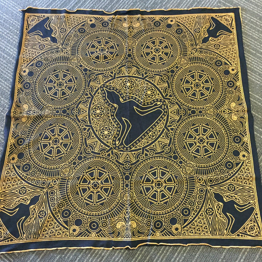 Crystal Infused Black Bandanas