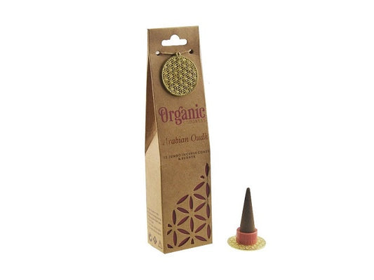 Organic Goodness Incense Cones Arabian Oudh