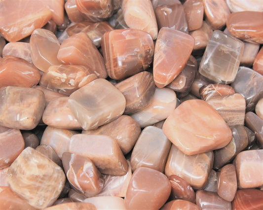Peach Moonstone Tumble